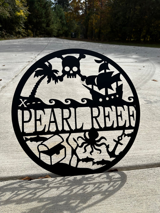 Pirate Name Sign