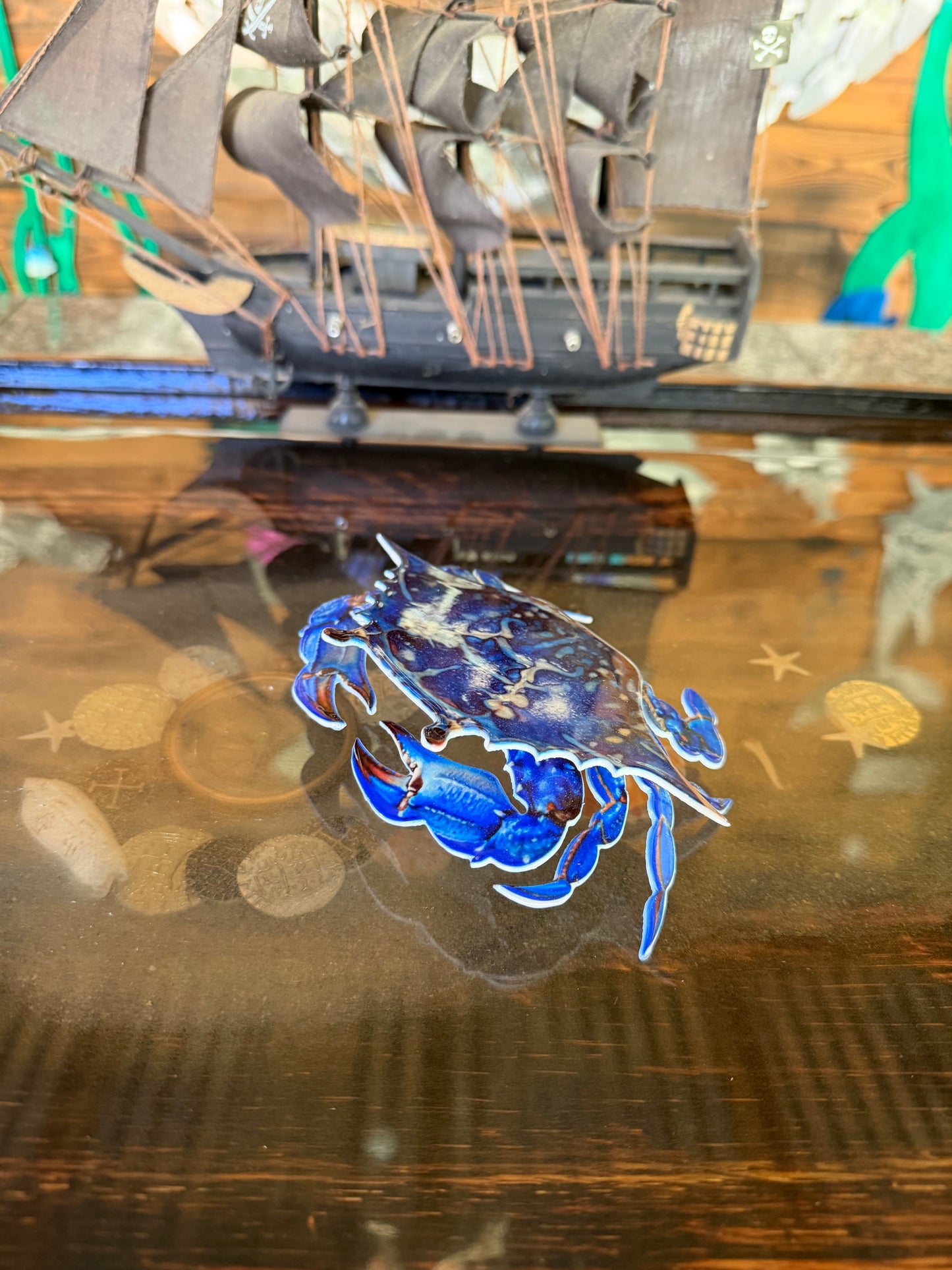 Blue crab 3D