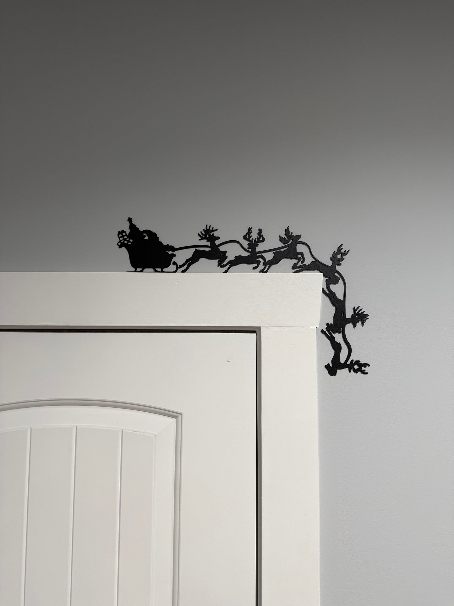Santa’s Sleigh Door Corner