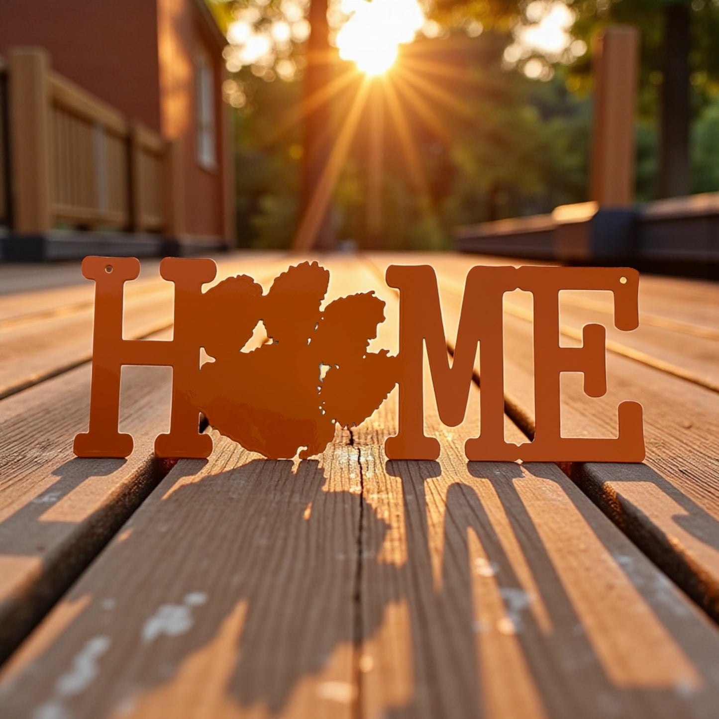 Clemson Home Sign