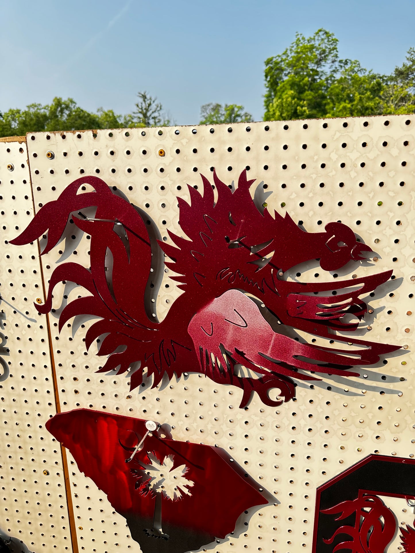 Gamecock 3D effect