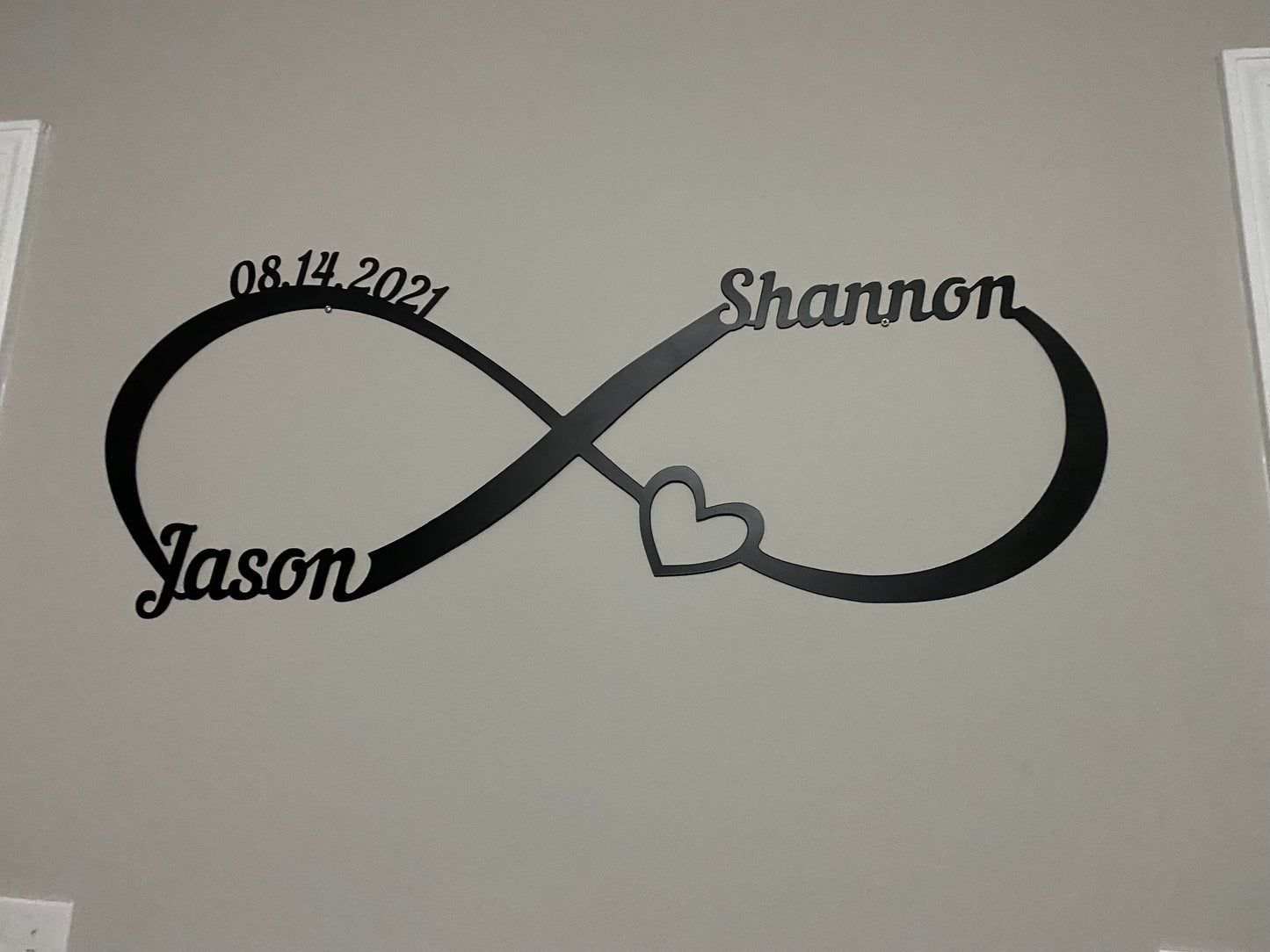 Personalized Infinity Sign