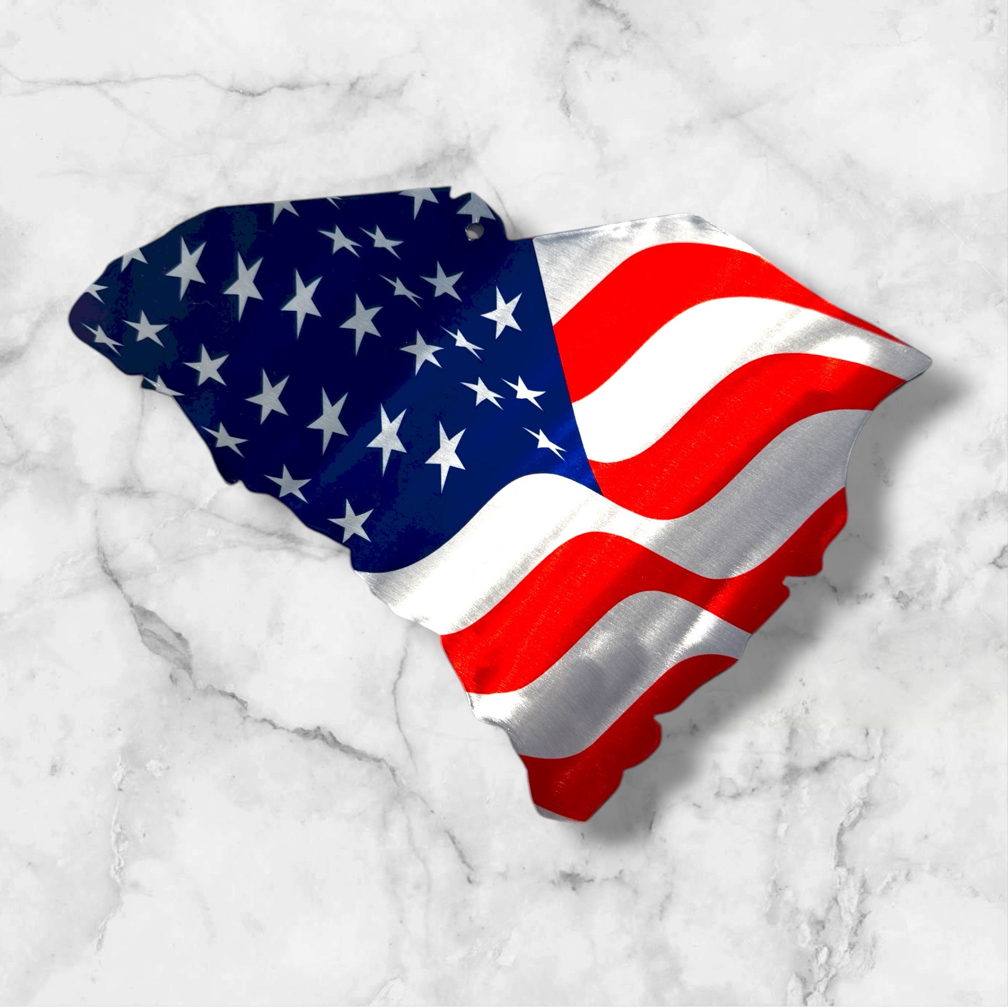 SC with American Flag – Limitless Metal Designs