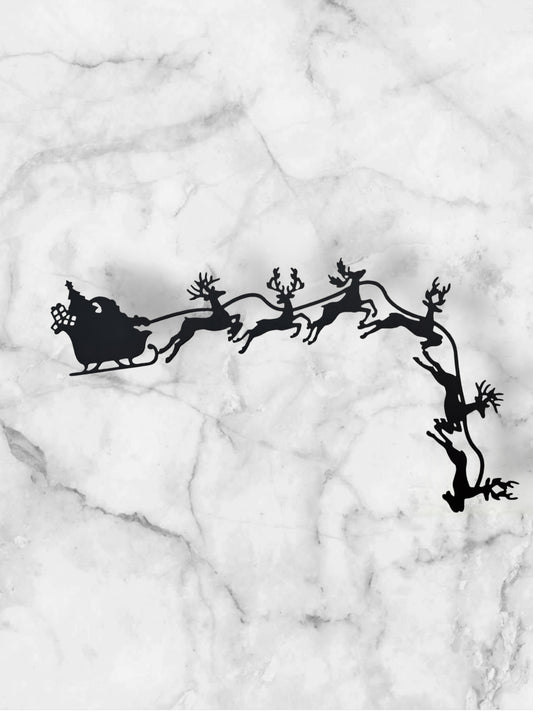 Santa’s Sleigh Door Corner